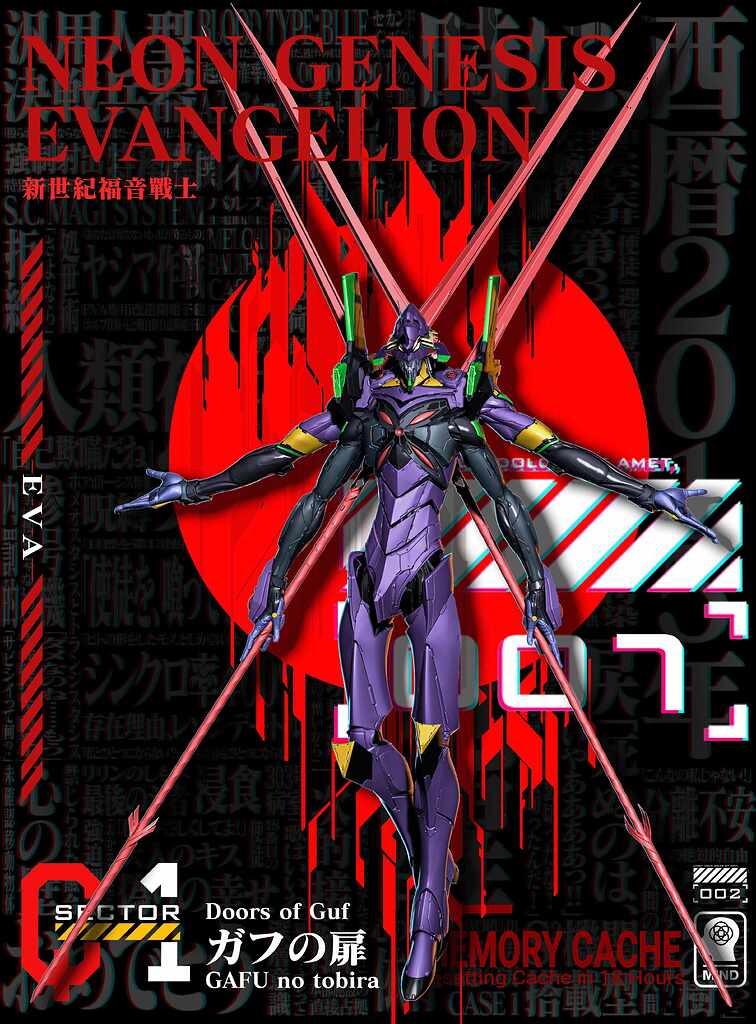 Neon Genesis Evangelion Fanart EVA Unit 13 ZBrushCentral