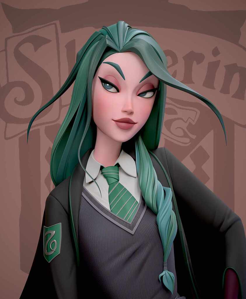 Slytherin Diamond Zbrushcentral 8358