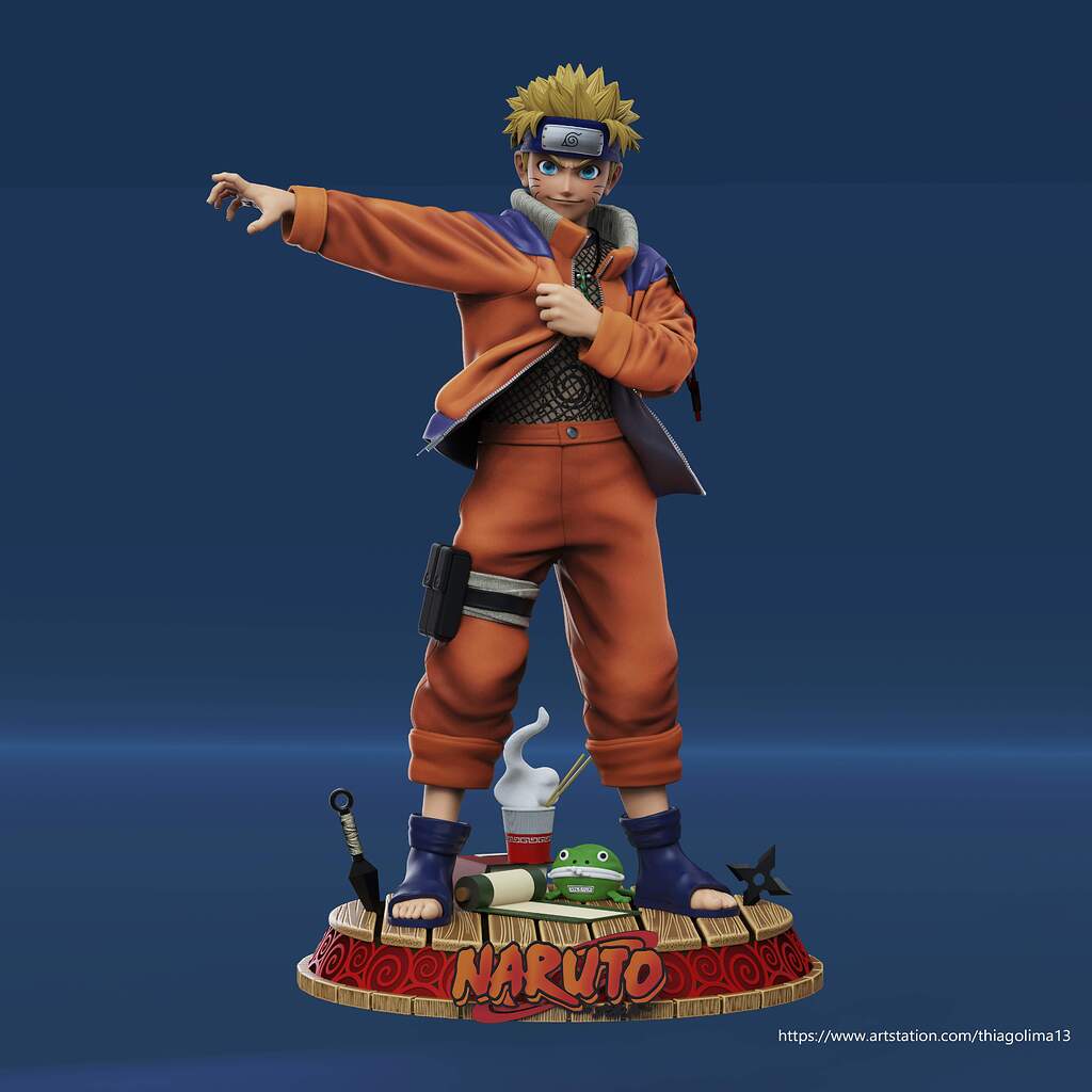 sculpting naruto