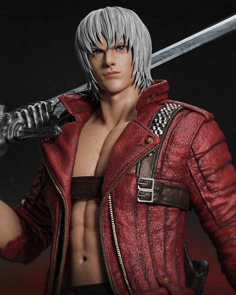 Dante Devil May Cry 3 Zbrushcentral 6482