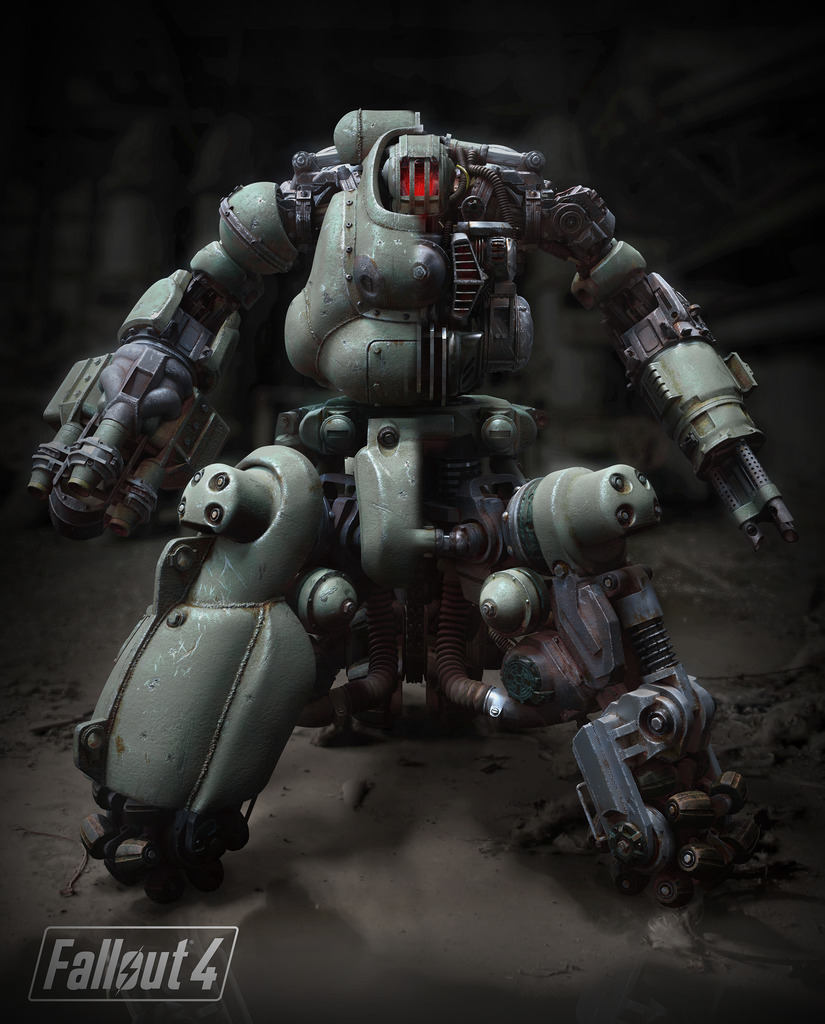 Fallout 4 Robots - ZBrushCentral