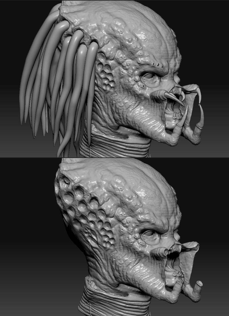 3D Face Scanning and zbrush 3D Printing predator - ZBrushCentral