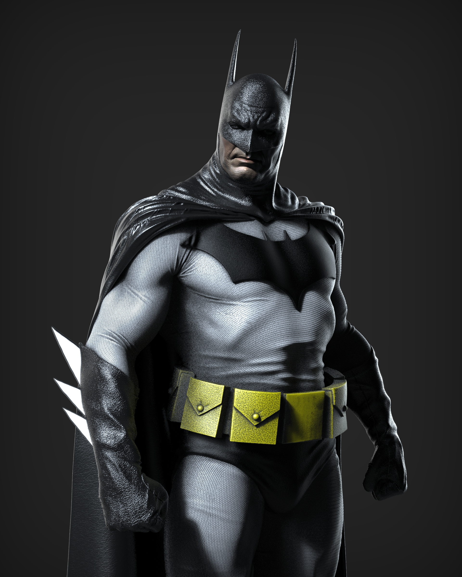 batman redesign zbrush