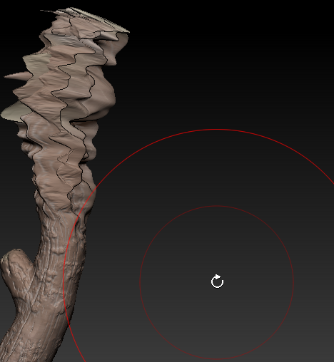 move brush in zbrush interacting with objects weirdly