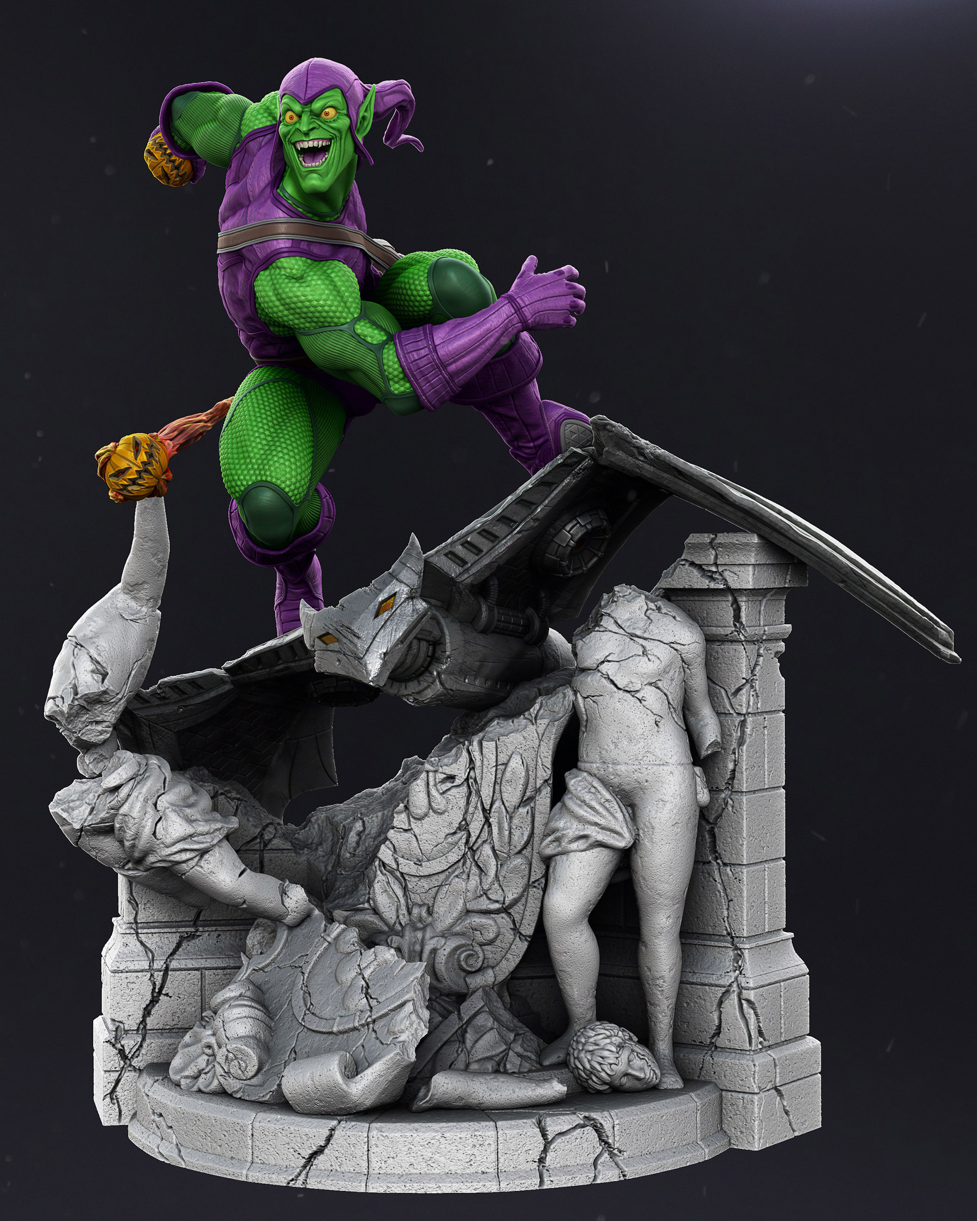 Green Goblin Fan Art - ZBrushCentral