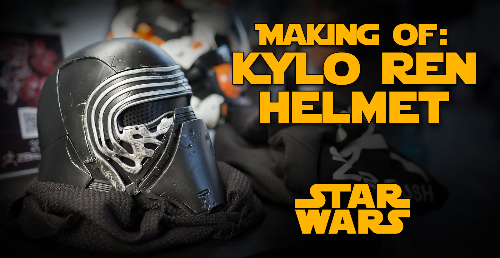 Kylo Ren Cosplay - Helmet and lightsaber making-of + 3D print files -  ZBrushCentral