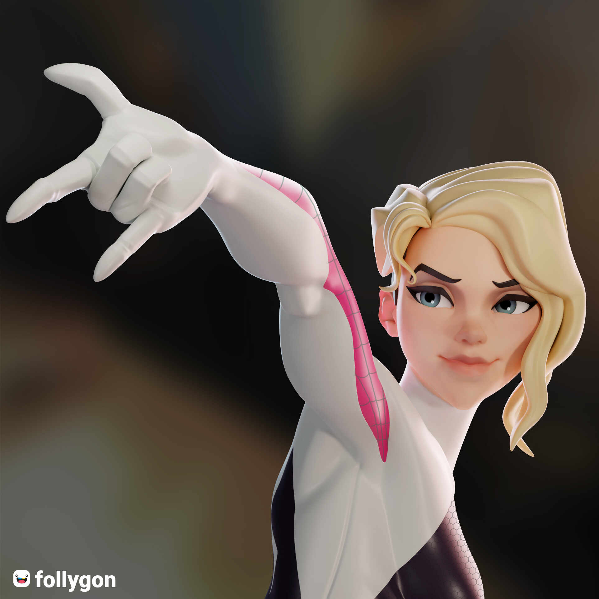 Spider Gwen - ZBrushCentral