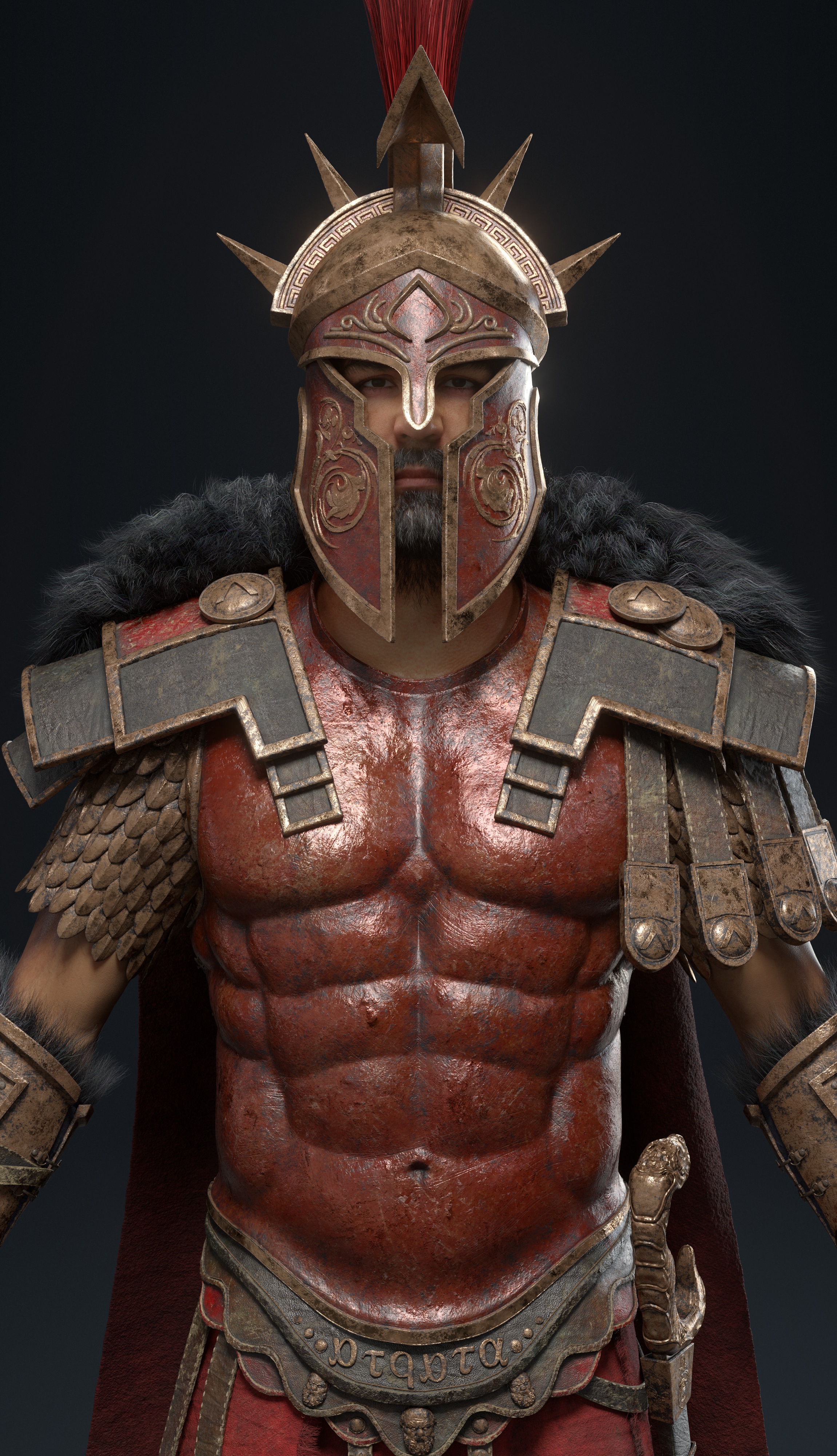 Spartan War Hero - Assassin's Creed Odyssey(FanArt) - ZBrushCentral