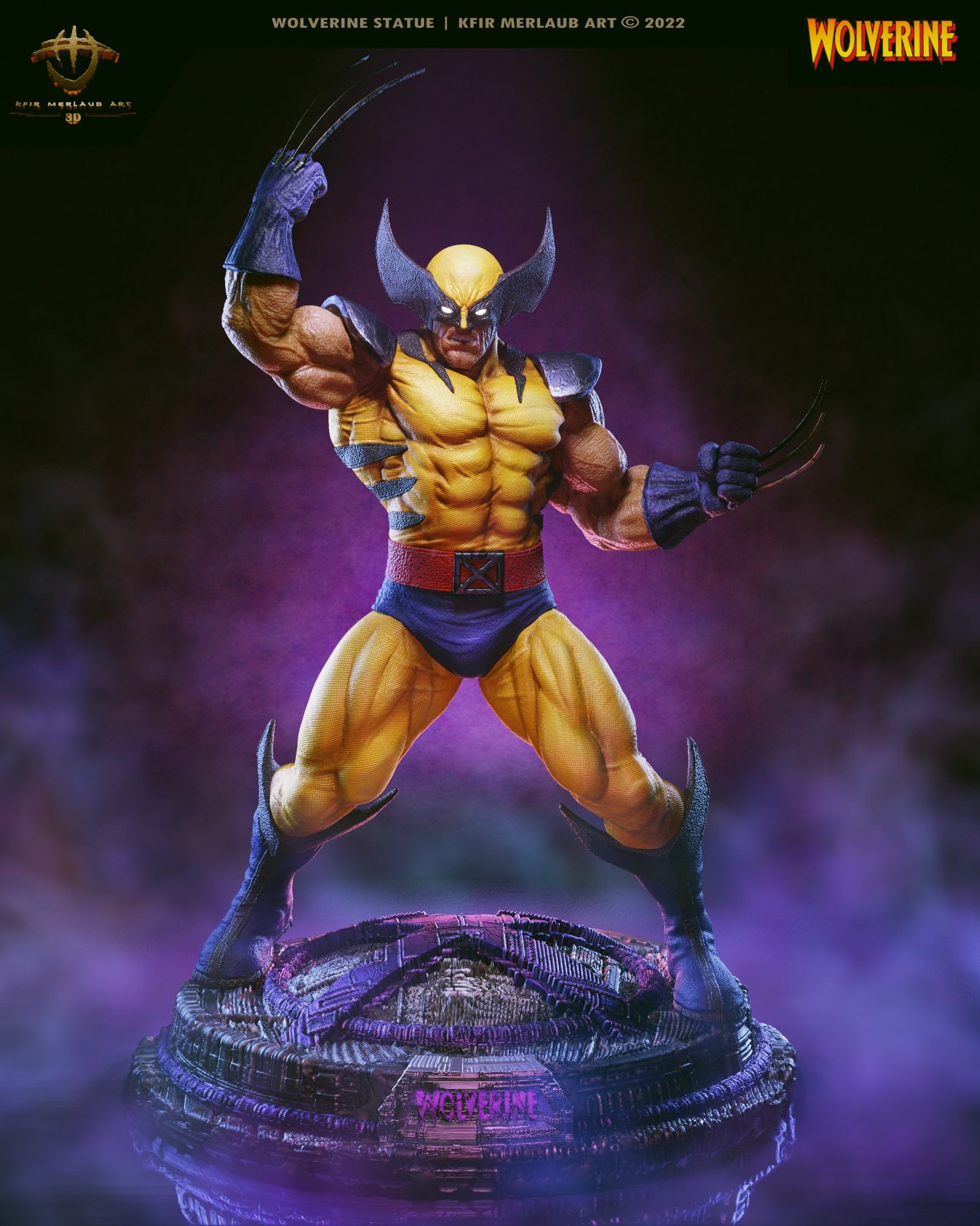 Wolverine Statue | Kfir Merlaub Art - ZBrushCentral