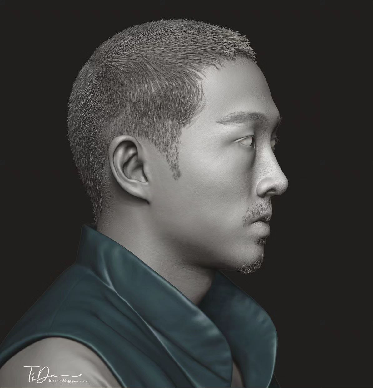 Steven Yeun - ZBrushCentral