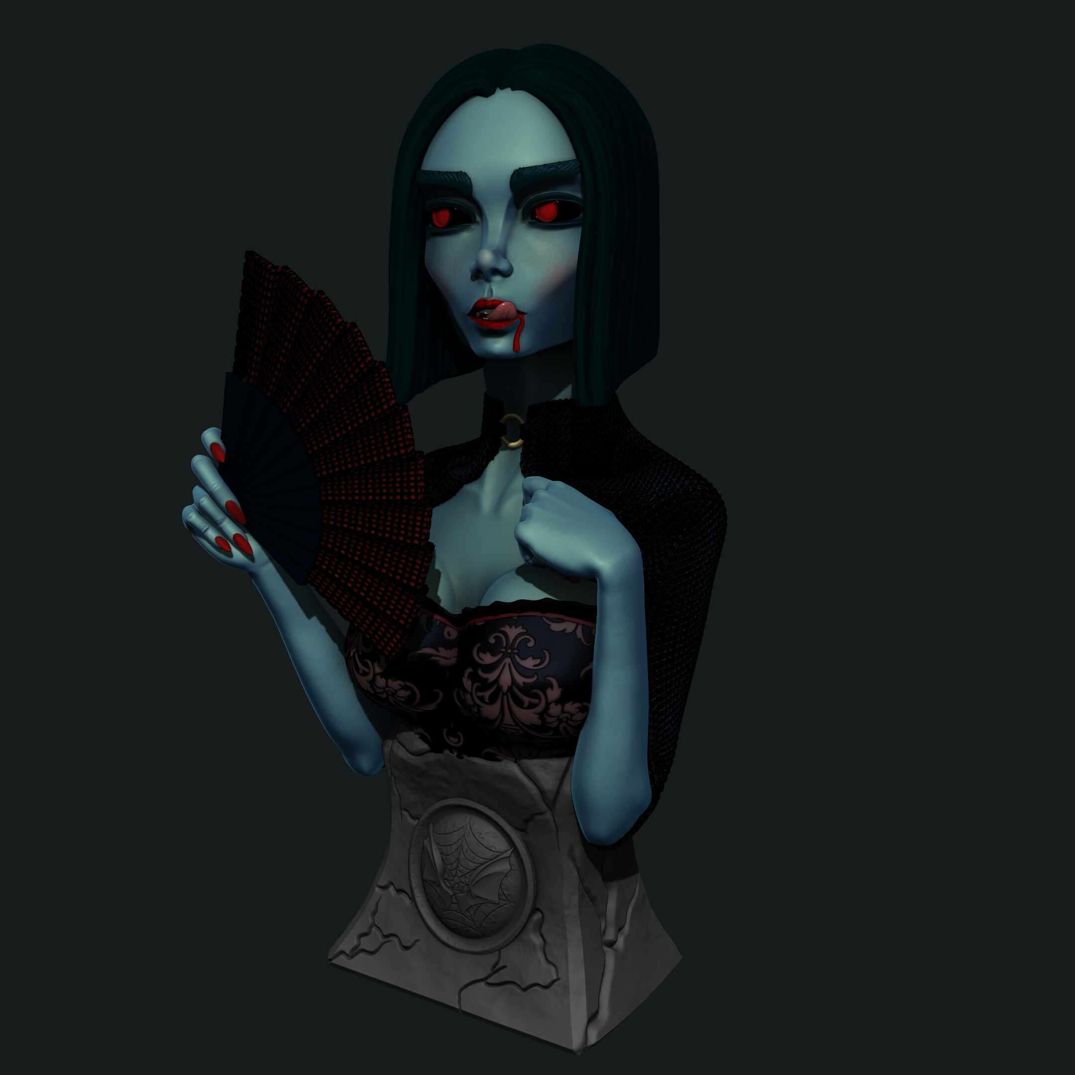 Vampire Girl - ZBrushCentral