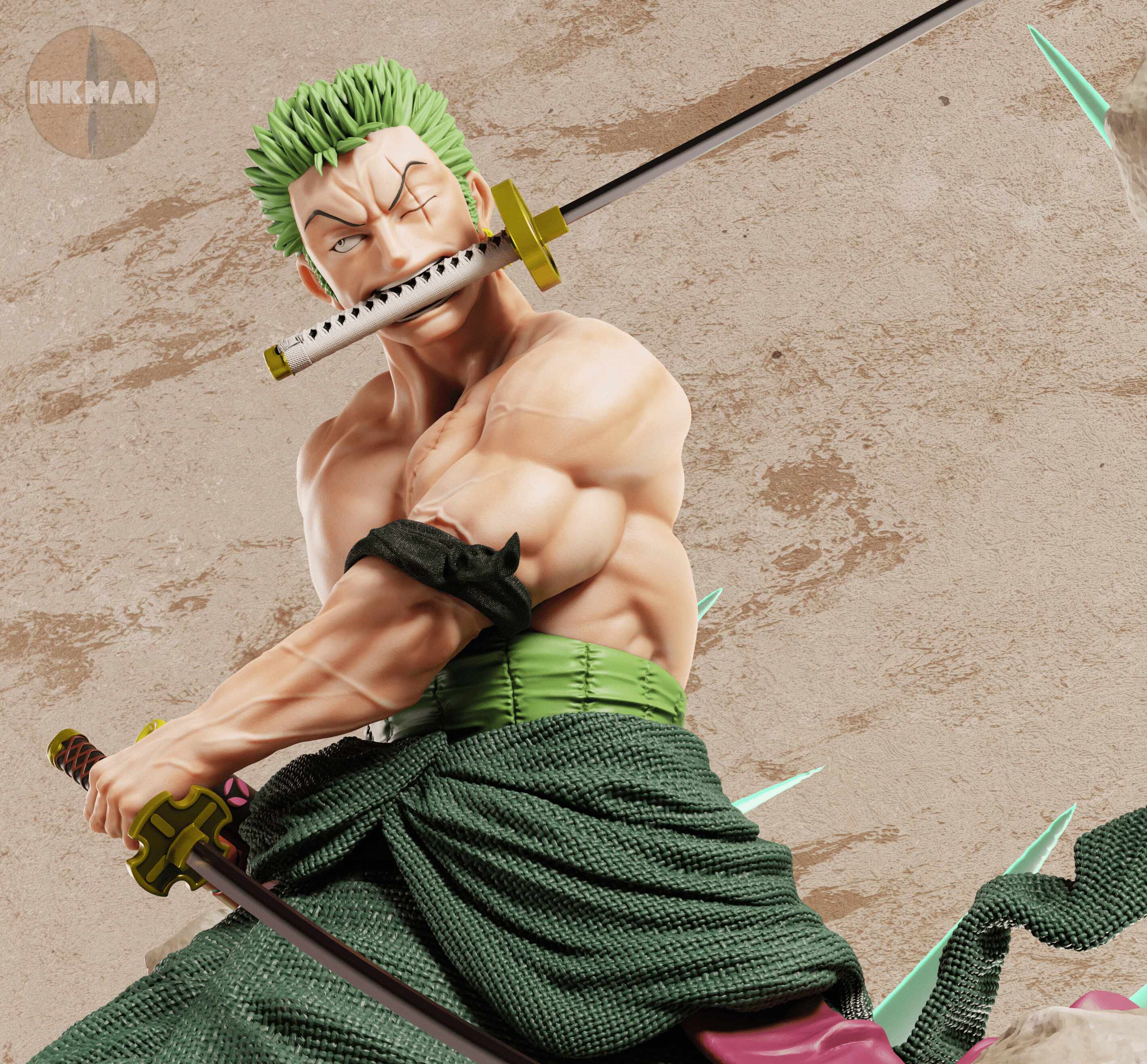 ArtStation - Zoro (One Piece)