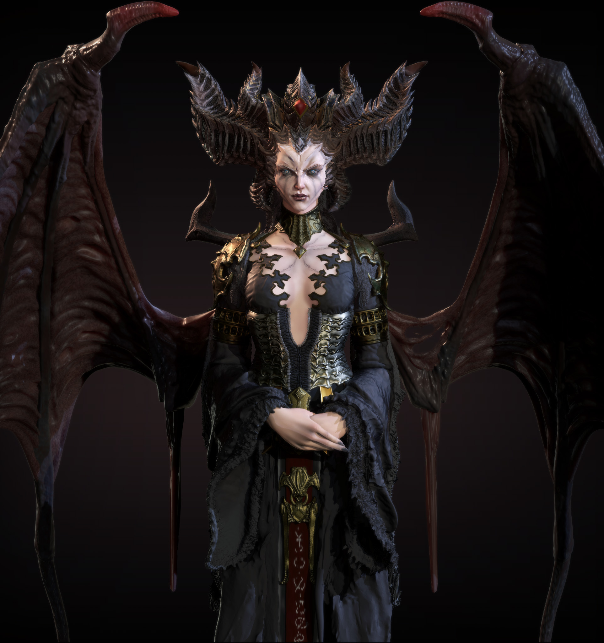 Lilith(Diablo4 Fanart) - ZBrushCentral