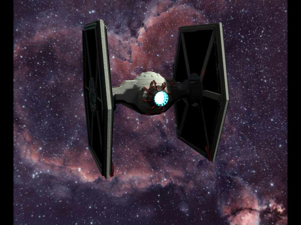 Tie discount fighter prototype