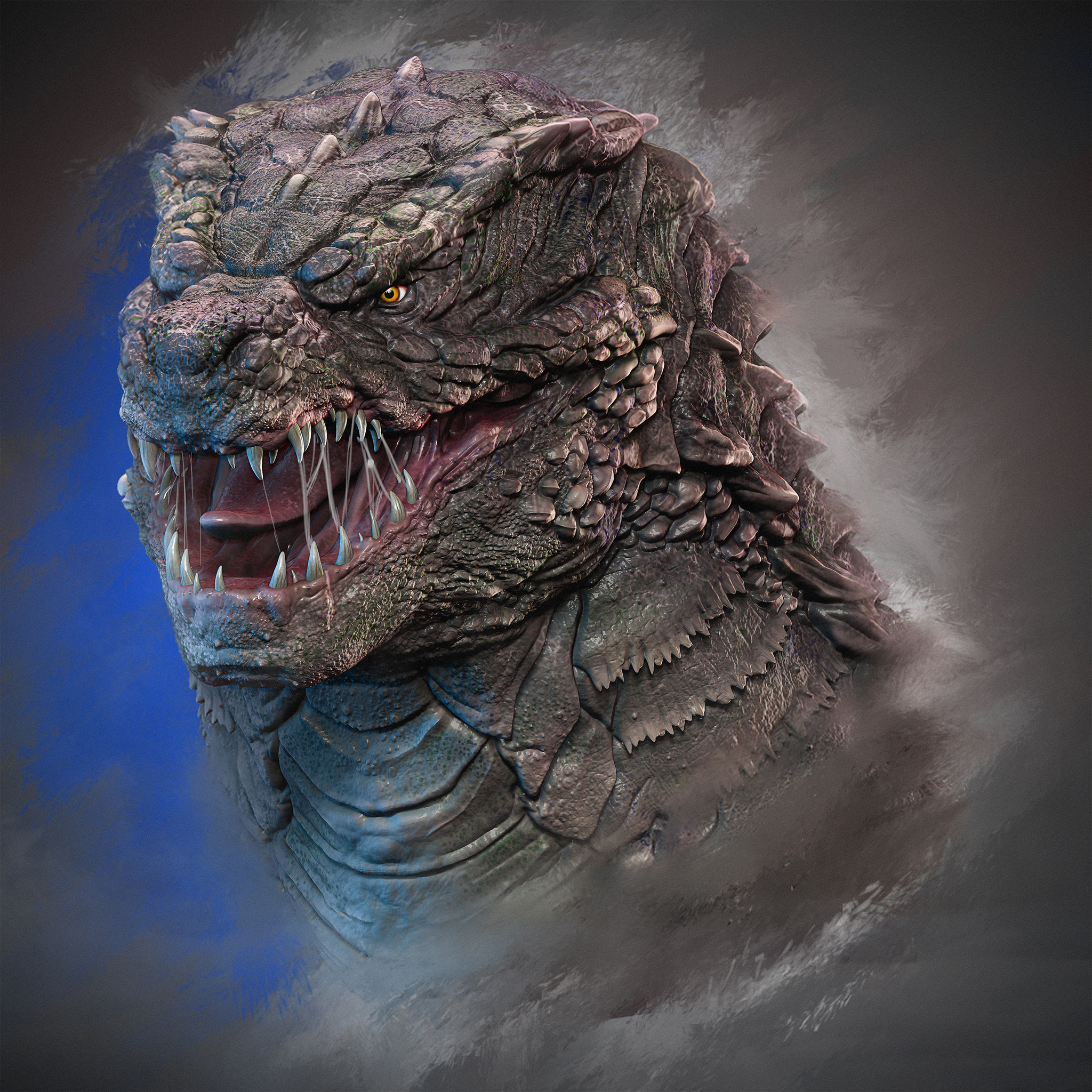 Godzilla Fan art - ZBrushCentral