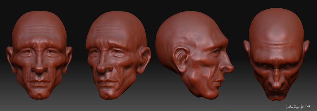 my first Zbrush 3 piece! - ZBrushCentral