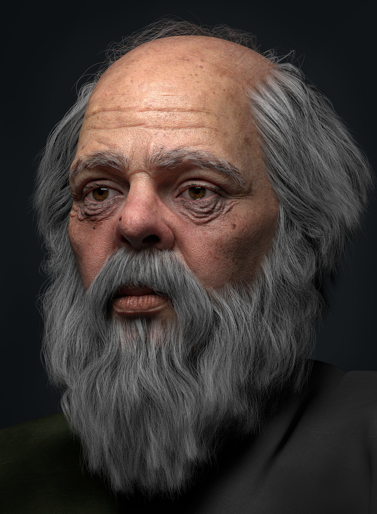 Socrates : the father of philosophy - ZBrushCentral