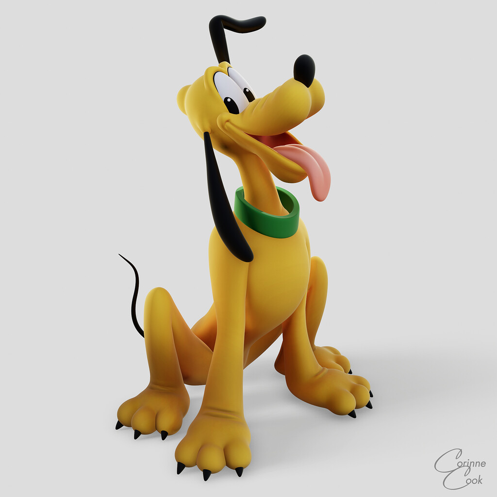 Pluto - ZBrushCentral