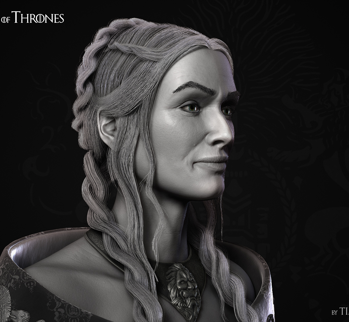 Game of Thrones Fan Art - Cersei Lannister - ZBrushCentral