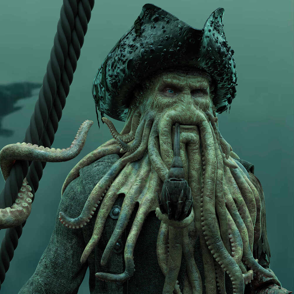 Davy Jones - ZBrushCentral