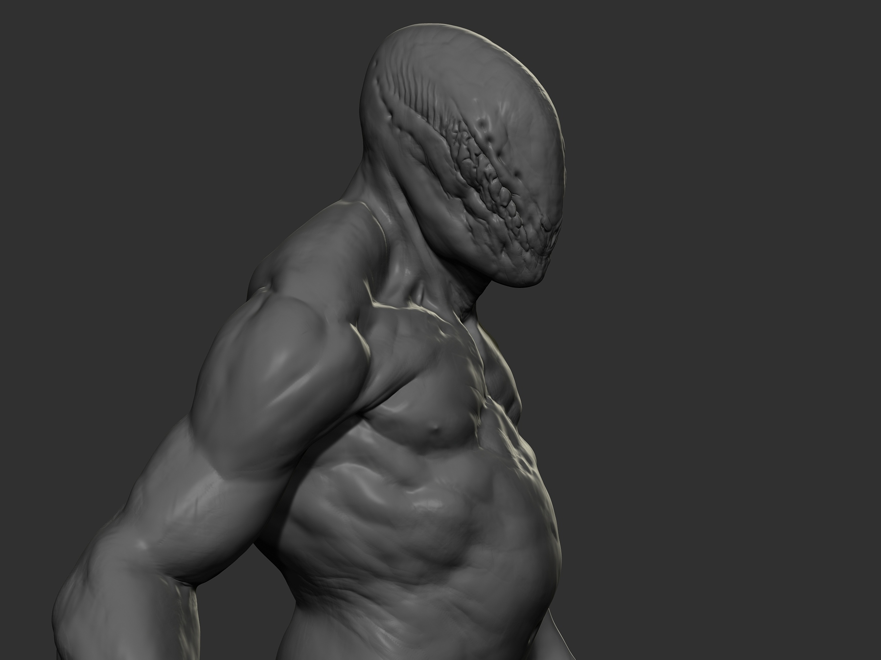 faceless head for sculpting