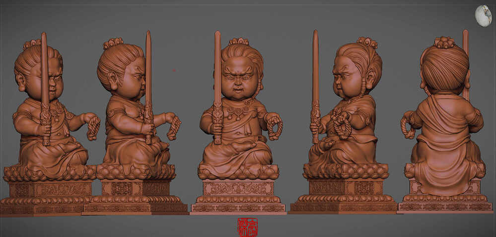 Baby Buddha - ZBrushCentral