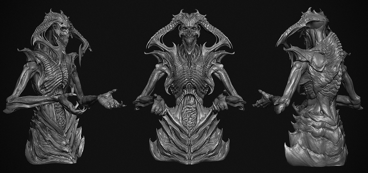 The Blind Lord - ZBrushCentral