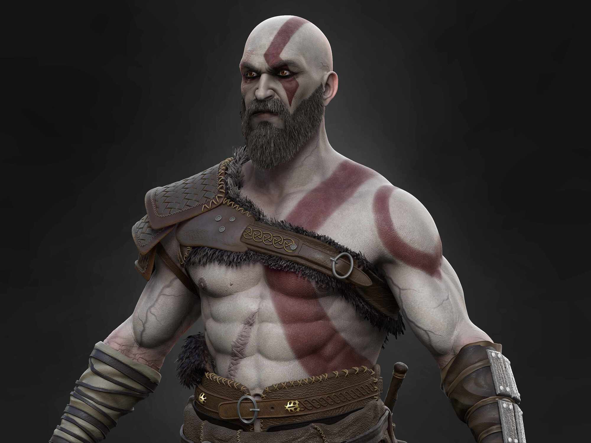 Kratos - Zbrushcentral