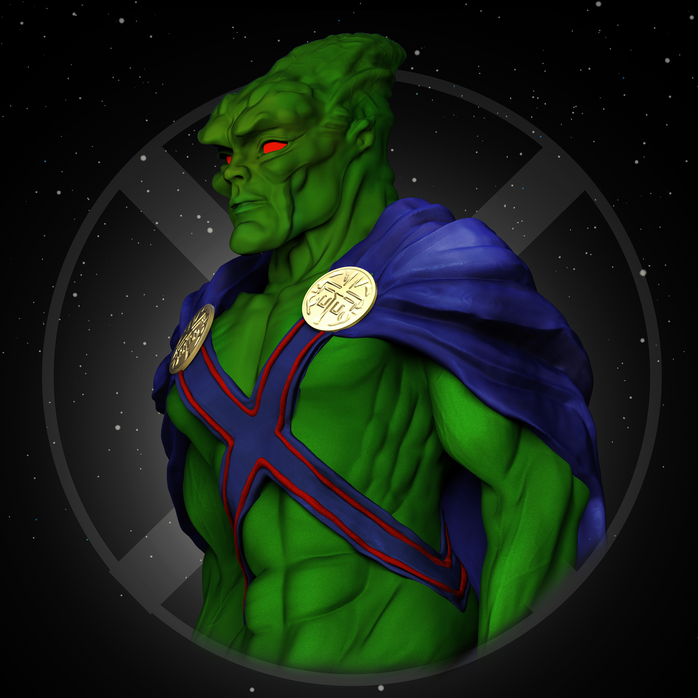 Martian Manhunter - ZBrushCentral