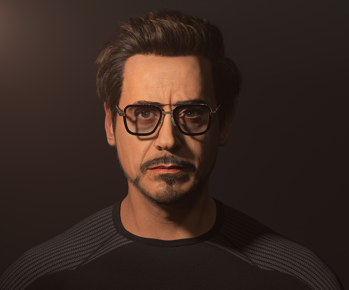 Tony Stark portrait
