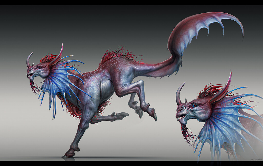 Qilin Concept - ZBrushCentral