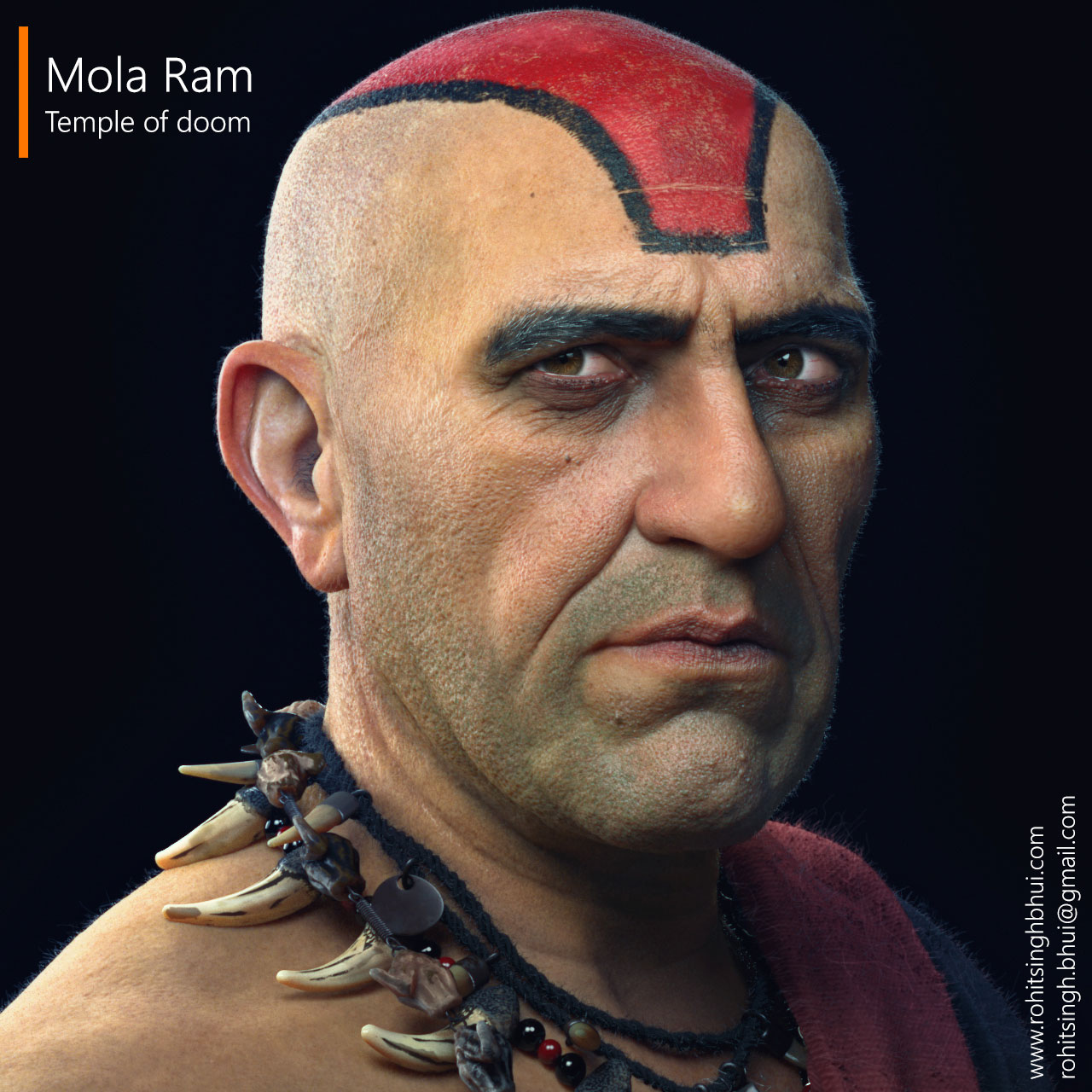 Mola Ram-Temple of Doom - ZBrushCentral