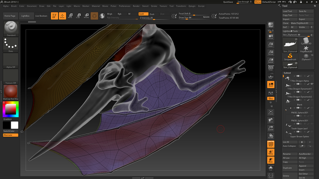 Question: Retopology And Subtools - ZBrushCentral