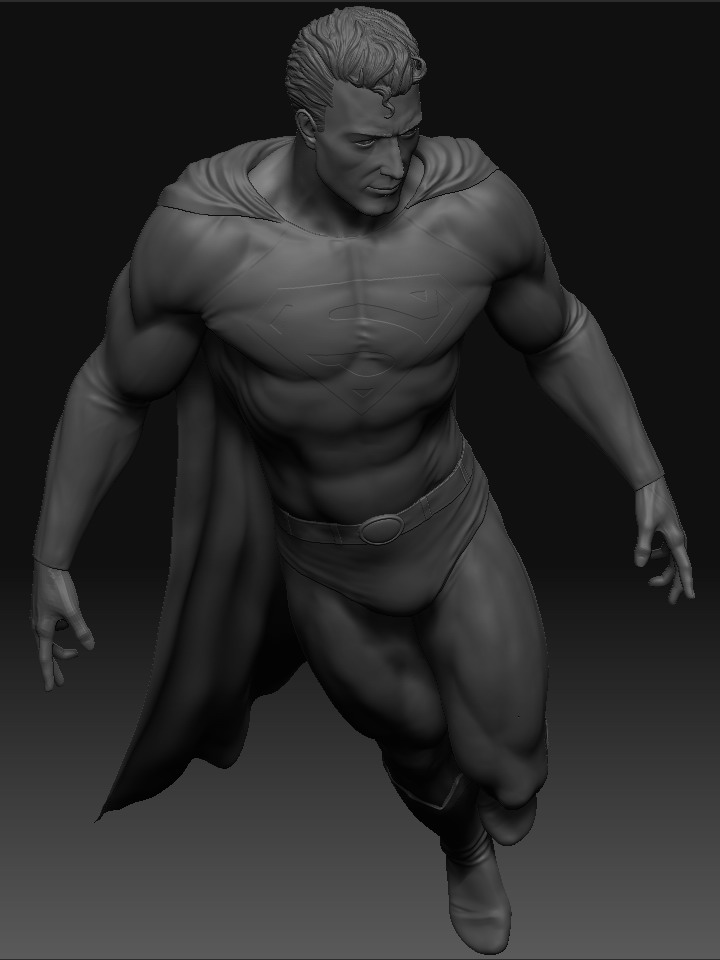 jim-lee-s-superman-zbrushcentral