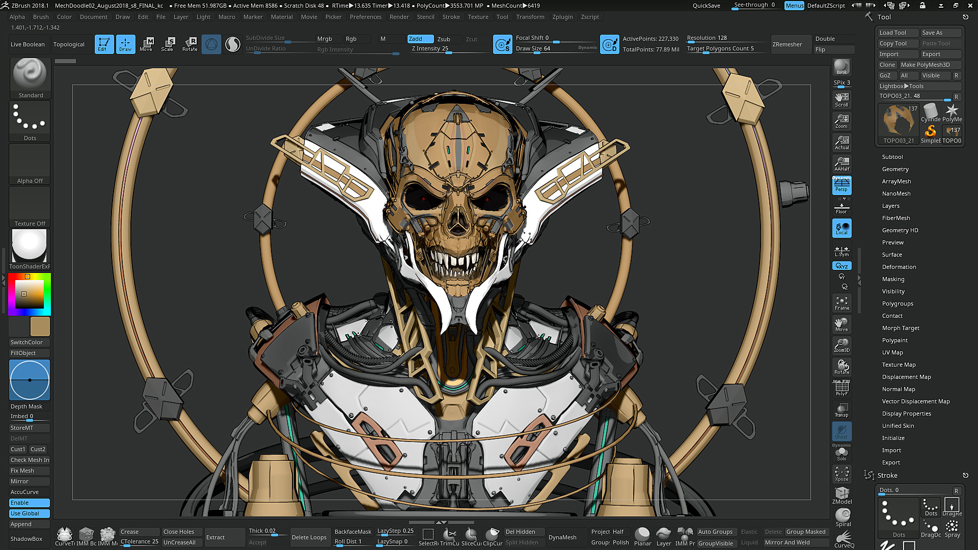 KEYSHOT normal Map.