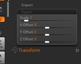 Export Options Disappeared in 2021.7.1 - ZBrushCentral