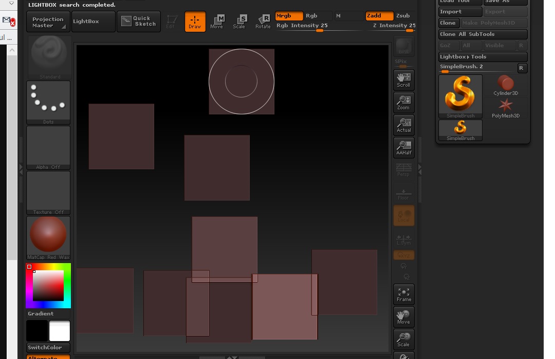 Display Error - Square Boxes - ZBrushCentral