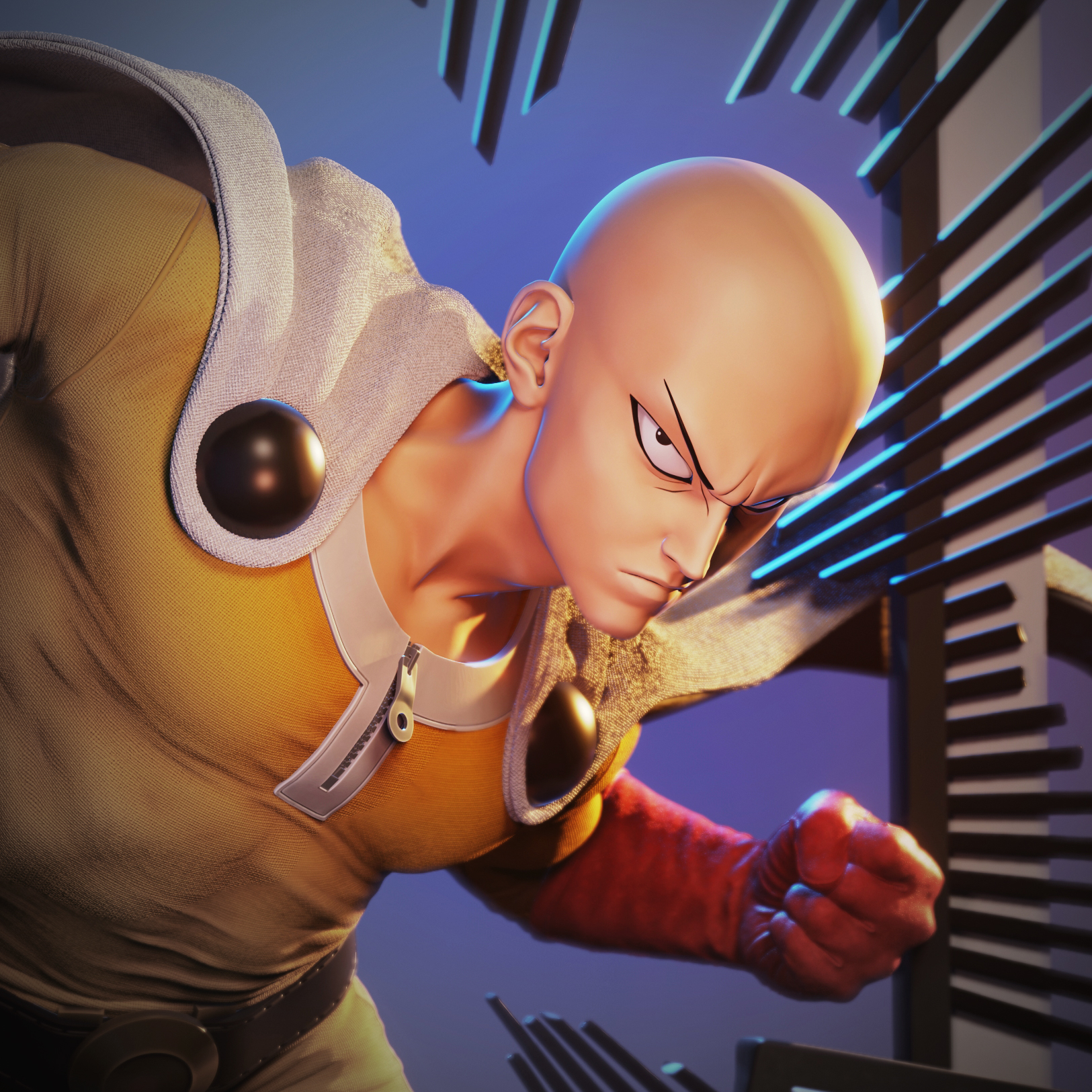 One-Punch Man - ''Saitama'' (Wallpaper 02)