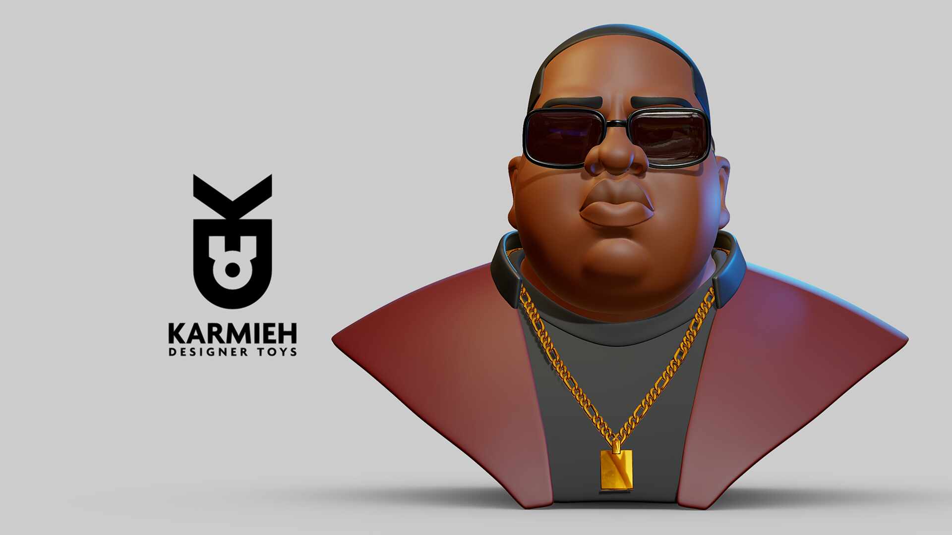 Biggie Smalls stylised character The Notorious B.I.G - ZBrushCentral