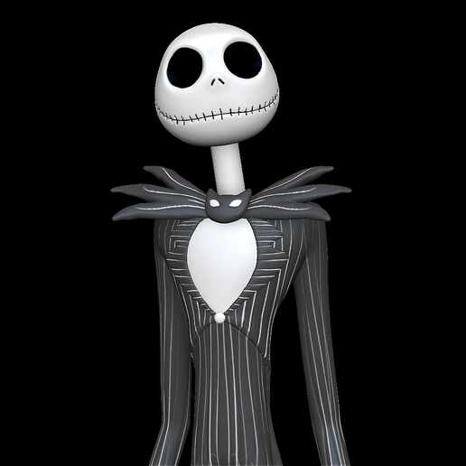 Jack Skellington - The Nightmare Before Christmas 3D print model ...