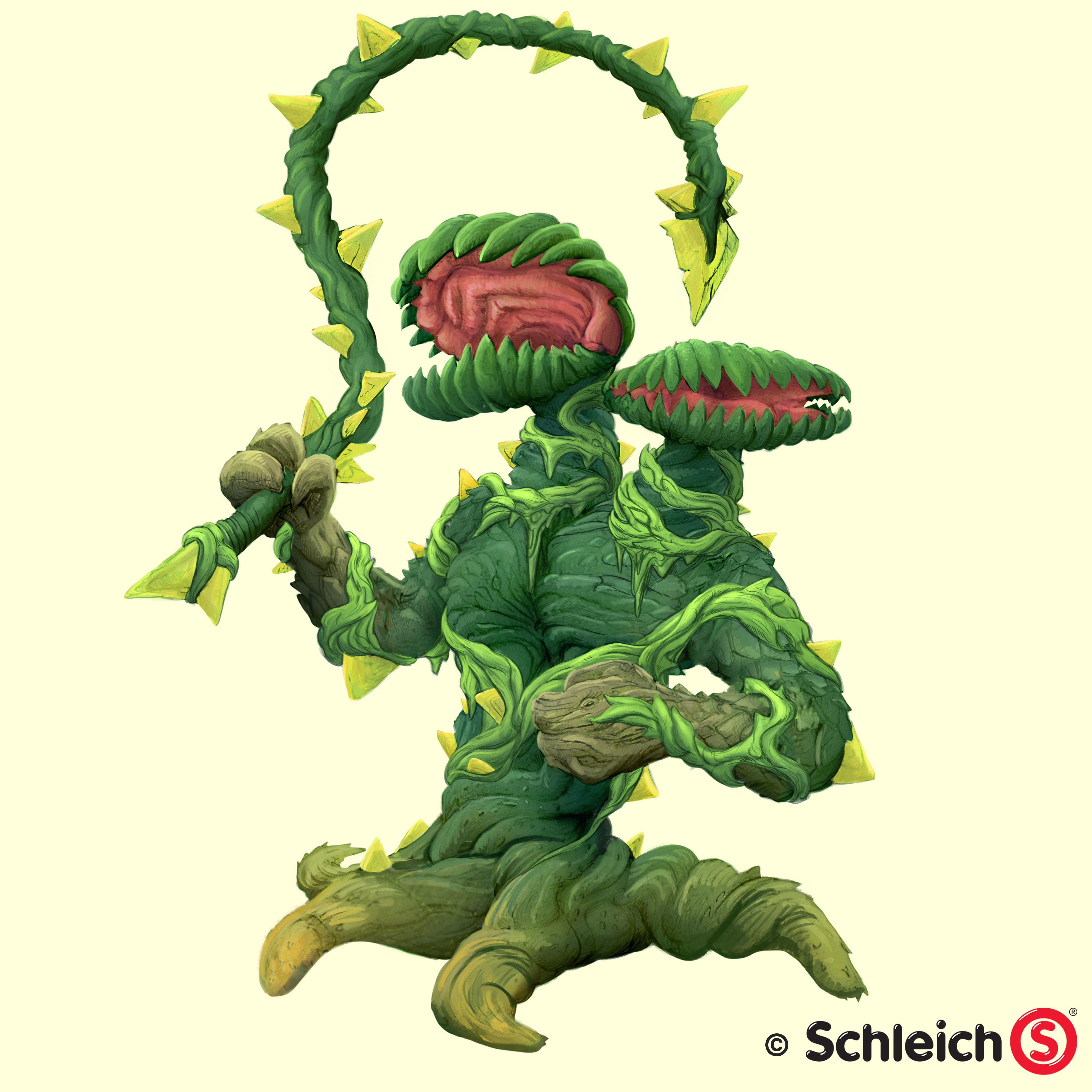 Jungle Monster for Schleich Eldrador Creatures - ZBrushCentral