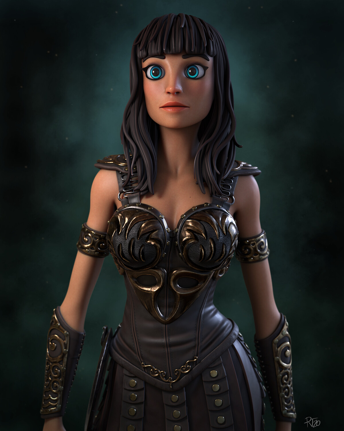 Xena: Warrior Princess - ZBrushCentral