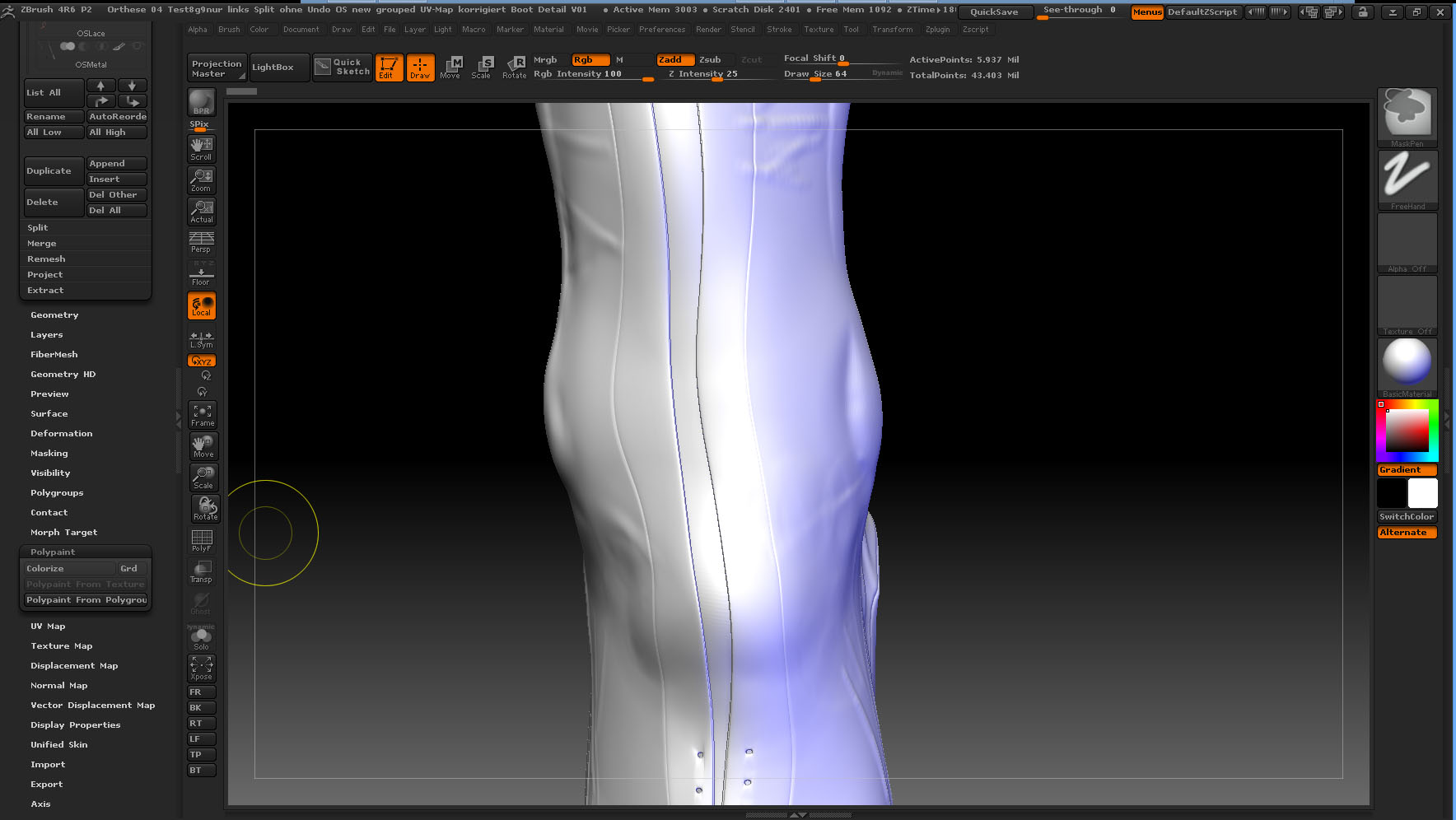 Displacement-Map Errors ??? - ZBrushCentral