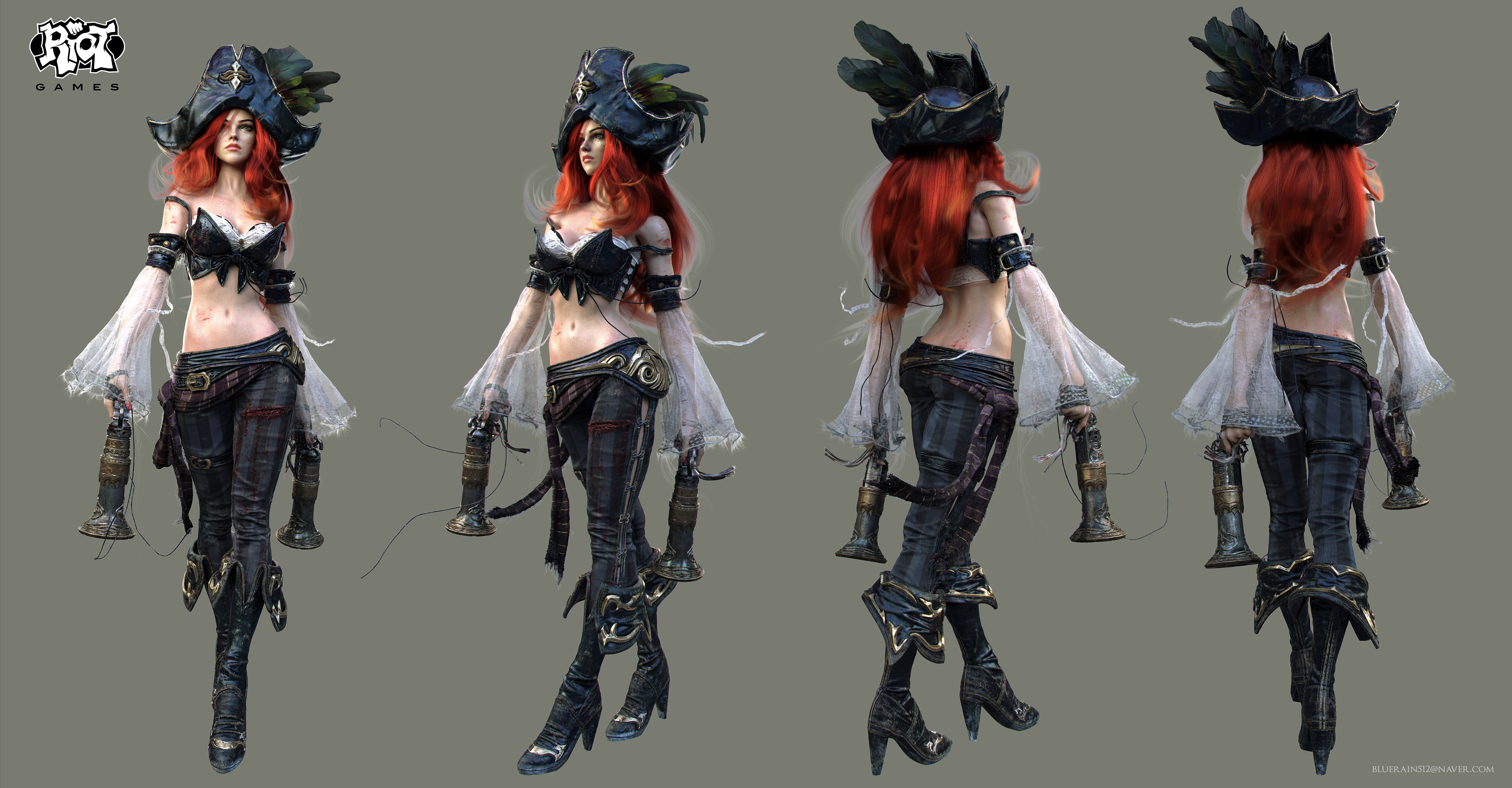 Miss Fortune - League of Legends - ZBrushCentral