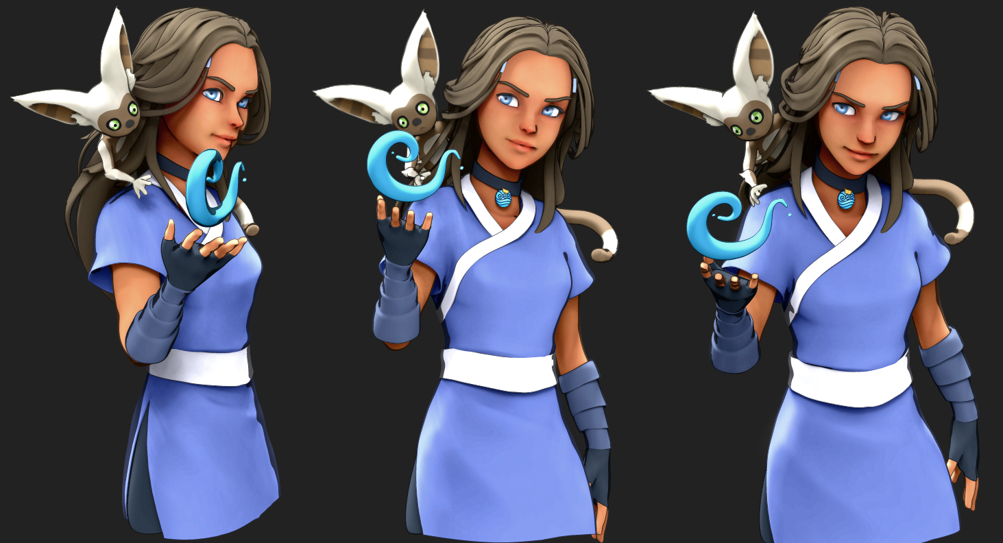 Avatar: TLA - Katara - ZBrushCentral