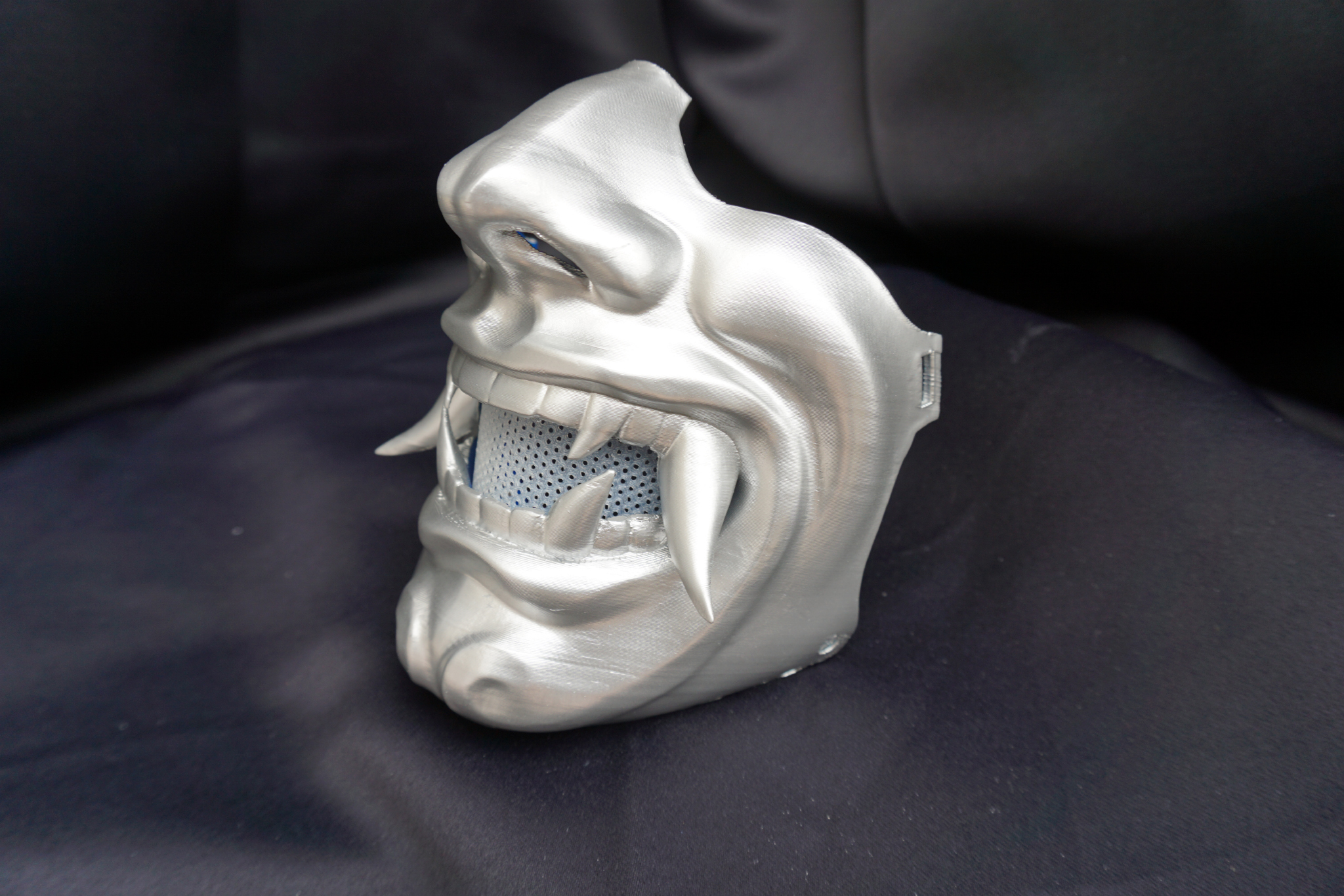 Samurai Oni Mask 3D Prints - ZBrushCentral