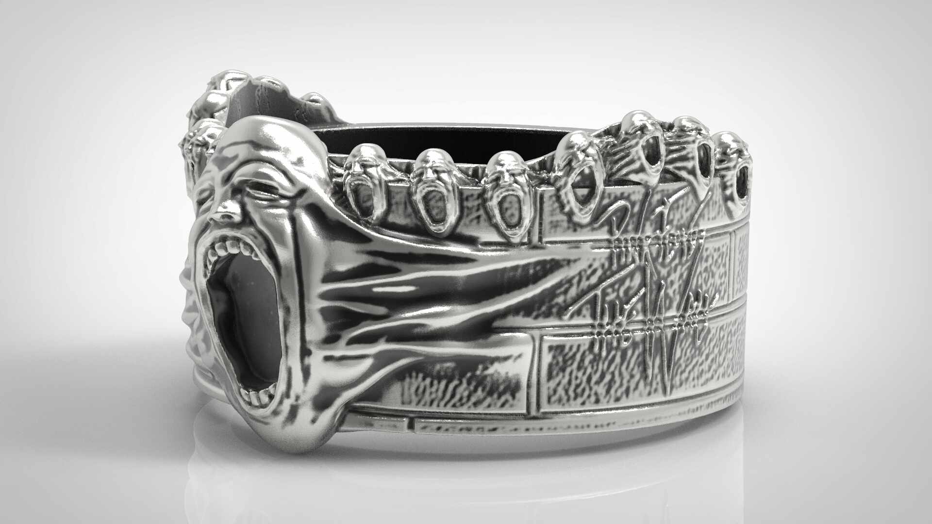Pink Floyd Ring - ZBrushCentral