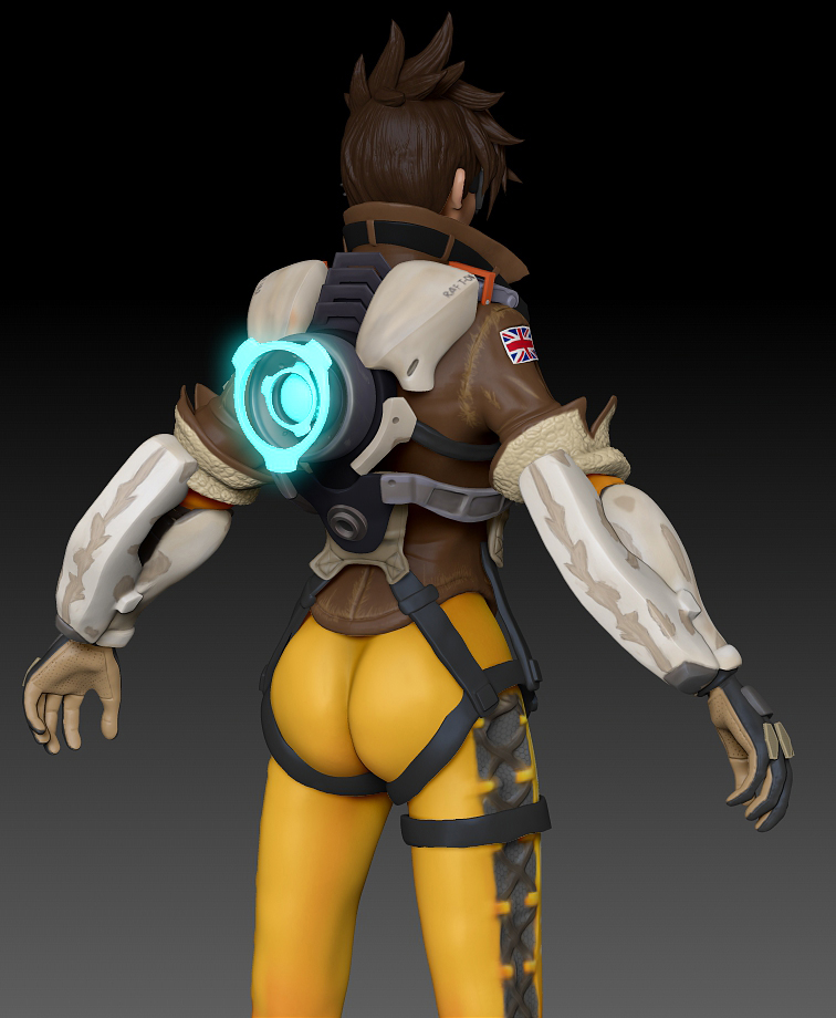 Overwatch Fan Art - Tracer - ZBrushCentral