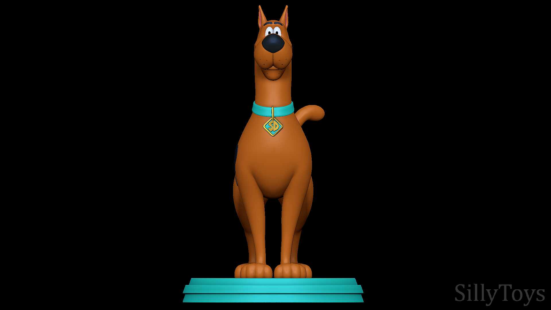 Scooby-Doo 3D print model - ZBrushCentral