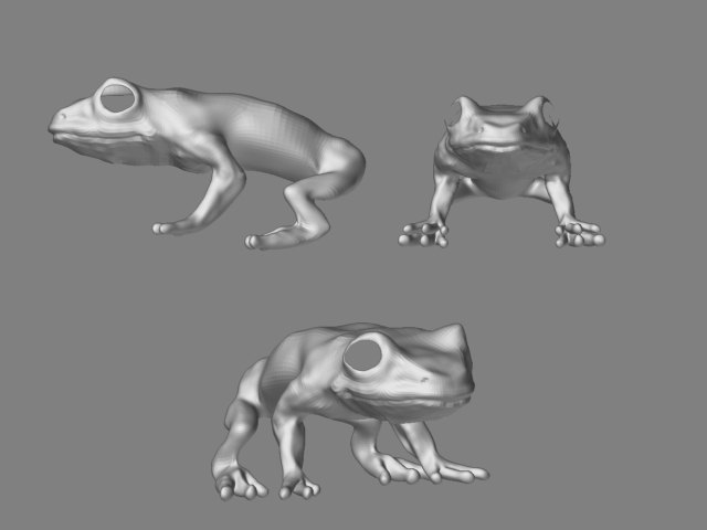 zbrush central forums frog legs